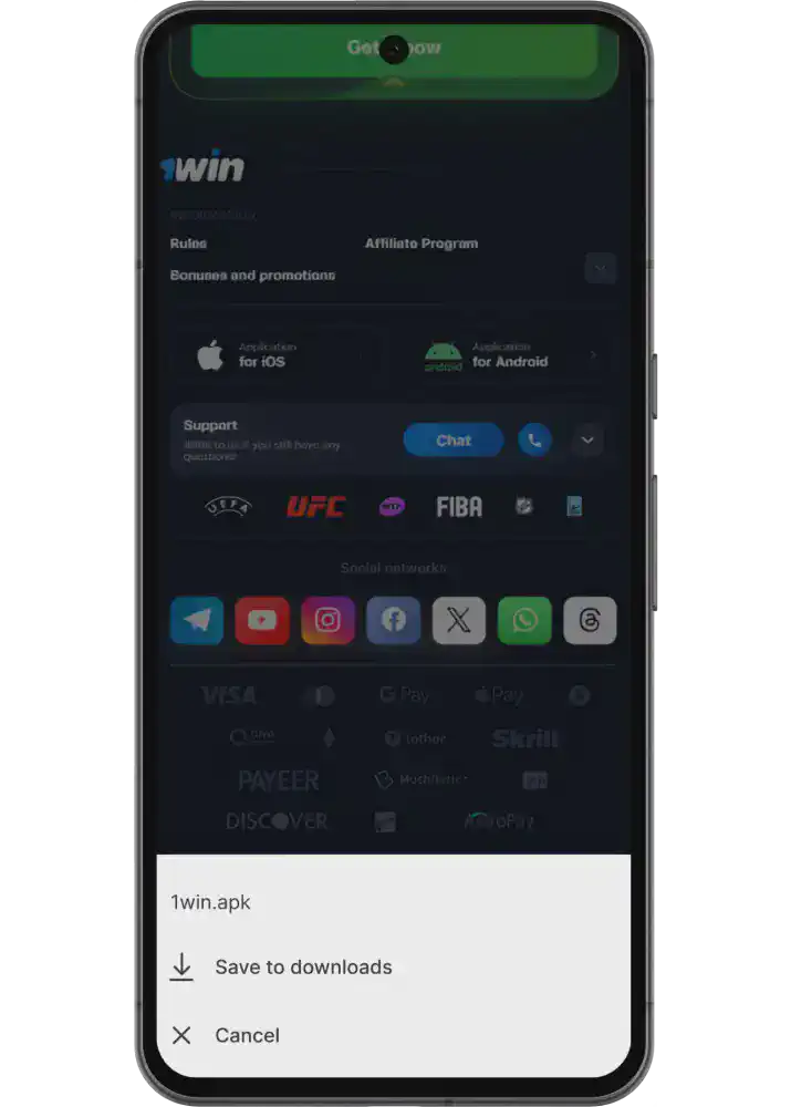 1win android