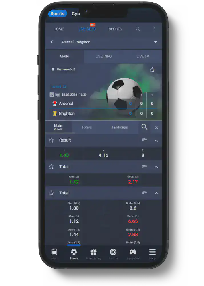 1win bet types