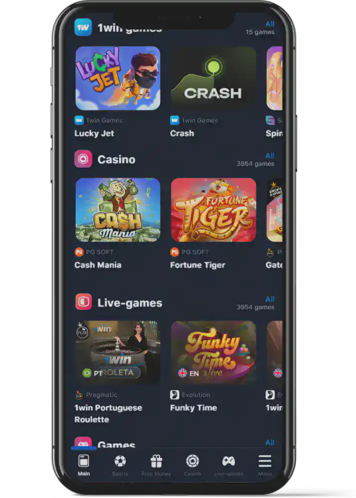 1win Casino app